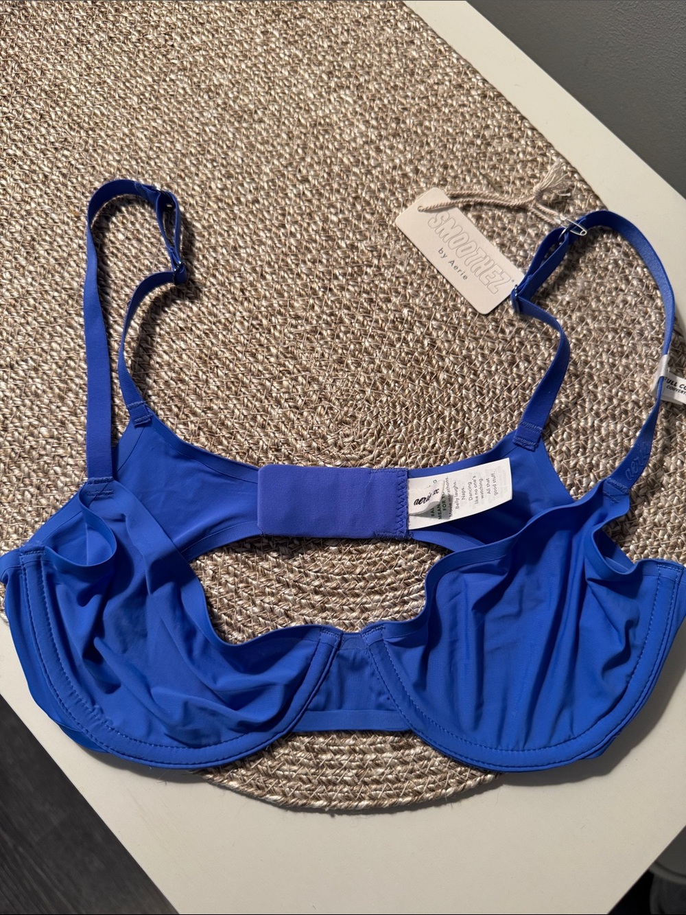 Aerie Buttery Soft Blue Underwire Bra